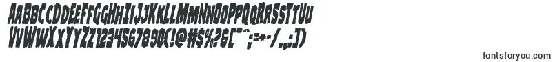 Шрифт Clubberlangcondital – жирные шрифты