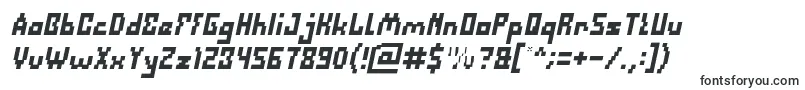 DefragmentedItalic-fontti – Alkavat D:lla olevat fontit