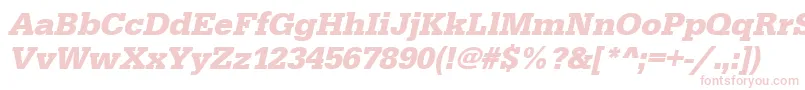 UrwegyptiennetBoldOblique Font – Pink Fonts