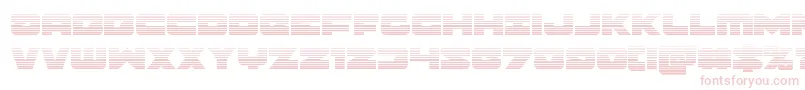 Banjinscan Font – Pink Fonts on White Background