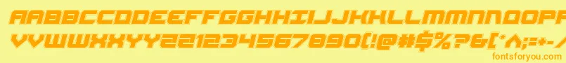 More about Gearheadacadital Font Gearheadacadital Font – Orange Fonts on Yellow Background
