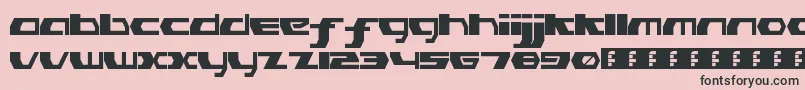 PinkHasGoneExtinctRegular Font – Black Fonts on Pink Background