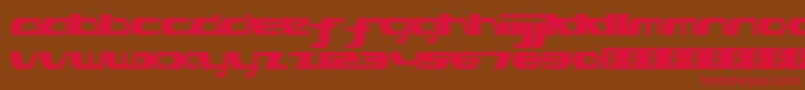 PinkHasGoneExtinctRegular Font – Red Fonts on Brown Background