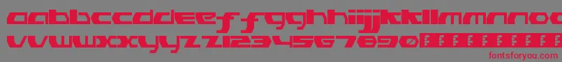 PinkHasGoneExtinctRegular Font – Red Fonts on Gray Background