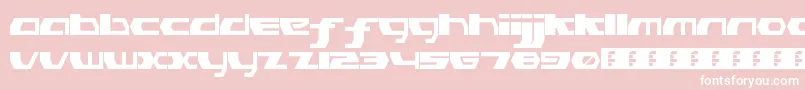PinkHasGoneExtinctRegular Font – White Fonts on Pink Background
