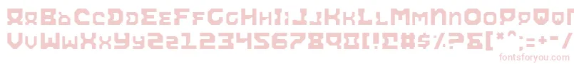 Airal Font – Pink Fonts on White Background