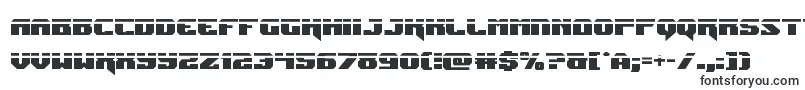 Jumperslaser-fontti – täytetyt fontit