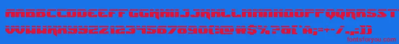 fuente Jumperslaser – Fuentes Rojas Sobre Fondo Azul