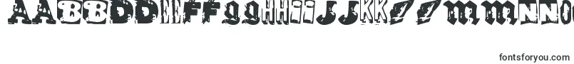 Шрифт RvdGlued – малагасийские шрифты