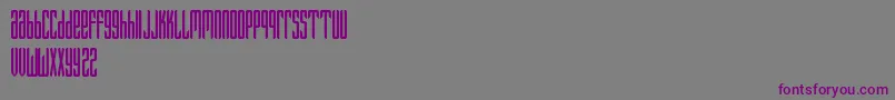 Fantazija Font – Purple Fonts on Gray Background