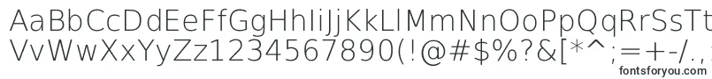 DejavuSansExtralight Font – Fonts for Windows