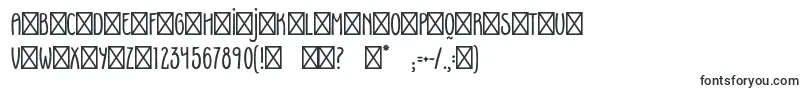 FoxyRegular Font – Narrow Fonts