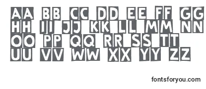 Überblick über die Schriftart LinotypeCutter