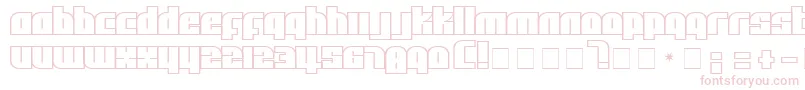 Afl Font – Pink Fonts on White Background