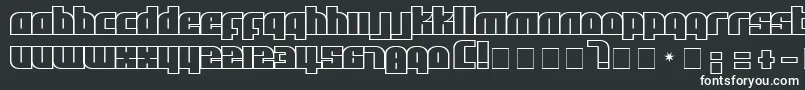 Afl Font – White Fonts on Black Background