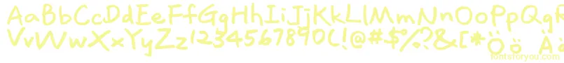 Lavalamp Font – Yellow Fonts