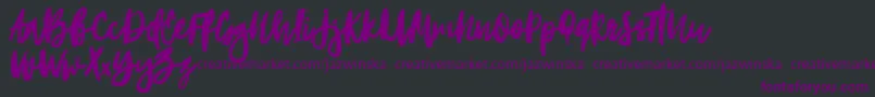 More about Portobesto Font Portobesto Font – Purple Fonts on Black Background