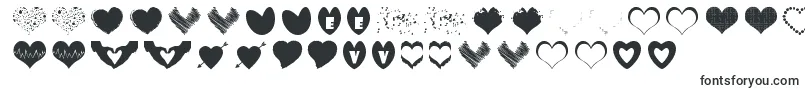 フォントSexyLoveHearts – フィリピンのフォント