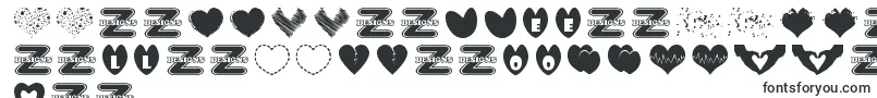 SexyLoveHearts Font – Latvian Fonts