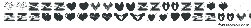 フォントSexyLoveHearts – ベトナムのフォント