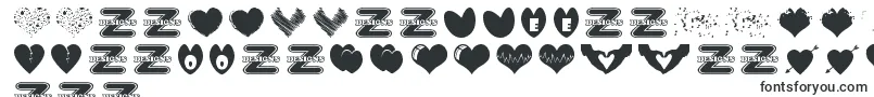 SexyLoveHearts Font – Polish Fonts