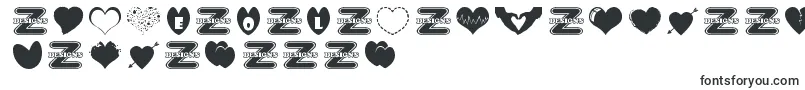 Czcionka SexyLoveHearts – amharskie czcionki