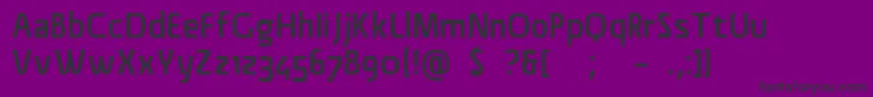 fuente MaterialSans – Fuentes Negras Sobre Fondo Morado