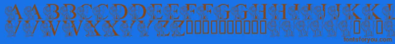 Más sobre la fuente LmsLIsForLion fuente LmsLIsForLion – Fuentes Marrones Sobre Fondo Azul