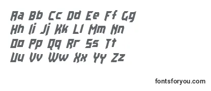 KaplahItalic Font