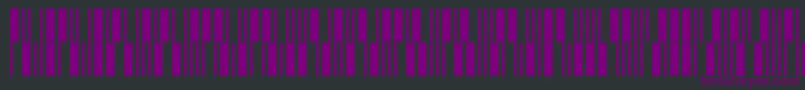 C39p12dltt Font – Purple Fonts on Black Background