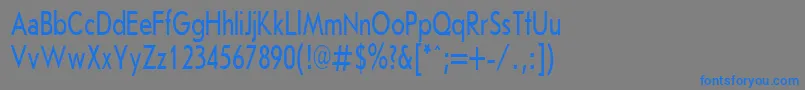 JournalSansserifPlain.001.00170h Font – Blue Fonts on Gray Background