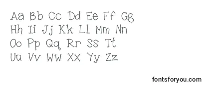 LittleMissKara Font