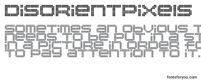 Review of the DisorientPixels Font