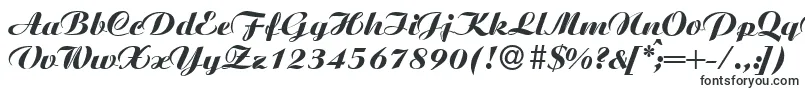 AgnesXboldRegular-fontti – Kalligrafiafontit