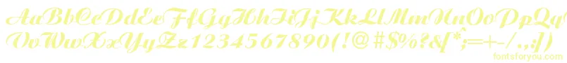 AgnesXboldRegular Font – Yellow Fonts
