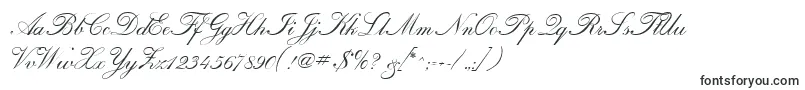 Шрифт CalligraphiaOne – шрифты для титров