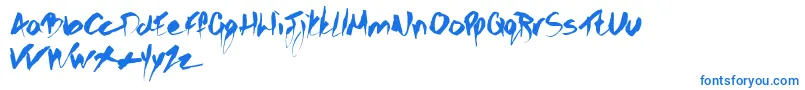 En savoir plus sur la police Gothicscribble Police Gothicscribble – polices bleues