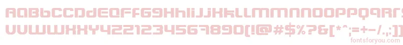 BlasterEternal Font – Pink Fonts on White Background