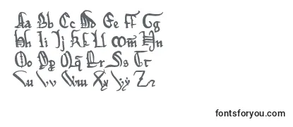 Überblick über die Schriftart MagnaCarta