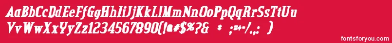 Más sobre la fuente CreditvalleyinkItalic fuente CreditvalleyinkItalic – Fuentes Blancas Sobre Fondo Rojo