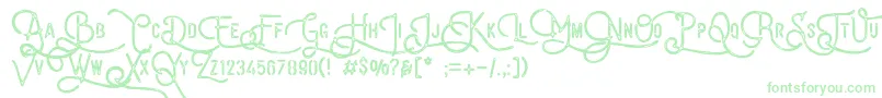 Więcej informacji o czcionce VulturemotorDemo Czcionka VulturemotorDemo – zielone czcionki