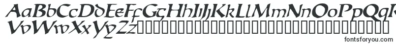 Шрифт EscudedisplaysskItalic – стильные шрифты