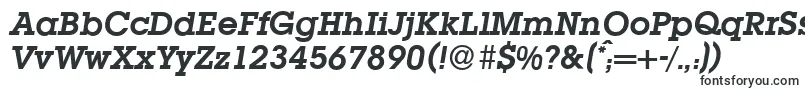 L850SlabBolditalic Font – Fonts Starting with L