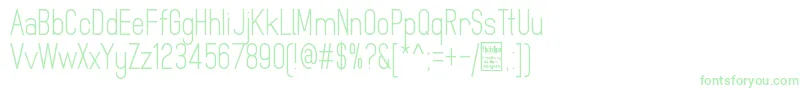 MindblueRegularDemo Font – Green Fonts