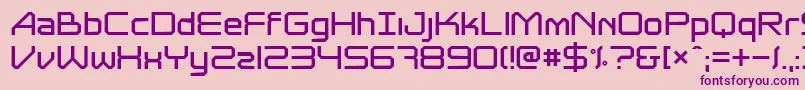 Astrolyt Font – Purple Fonts on Pink Background