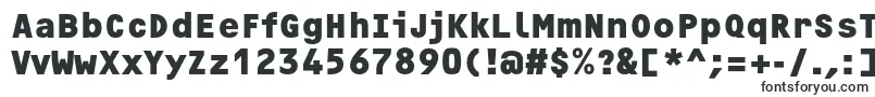 OcrfBoldc-Schriftart – OTF-Schriften
