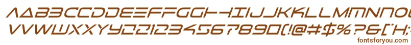 Telemarinesital1 Font – Brown Fonts on White Background