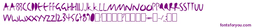 Bjbj Font – Purple Fonts