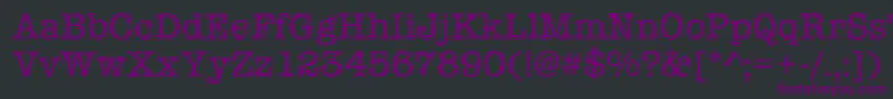 Iceaged Font – Purple Fonts on Black Background