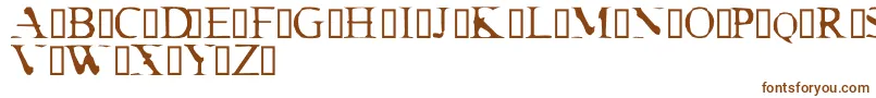 CrackedDendrite-Schriftart – Braune Schriften